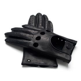 napoMODO black classic women's driving gloves
