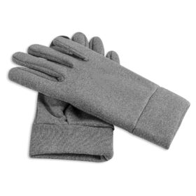 guantes deportivos grises