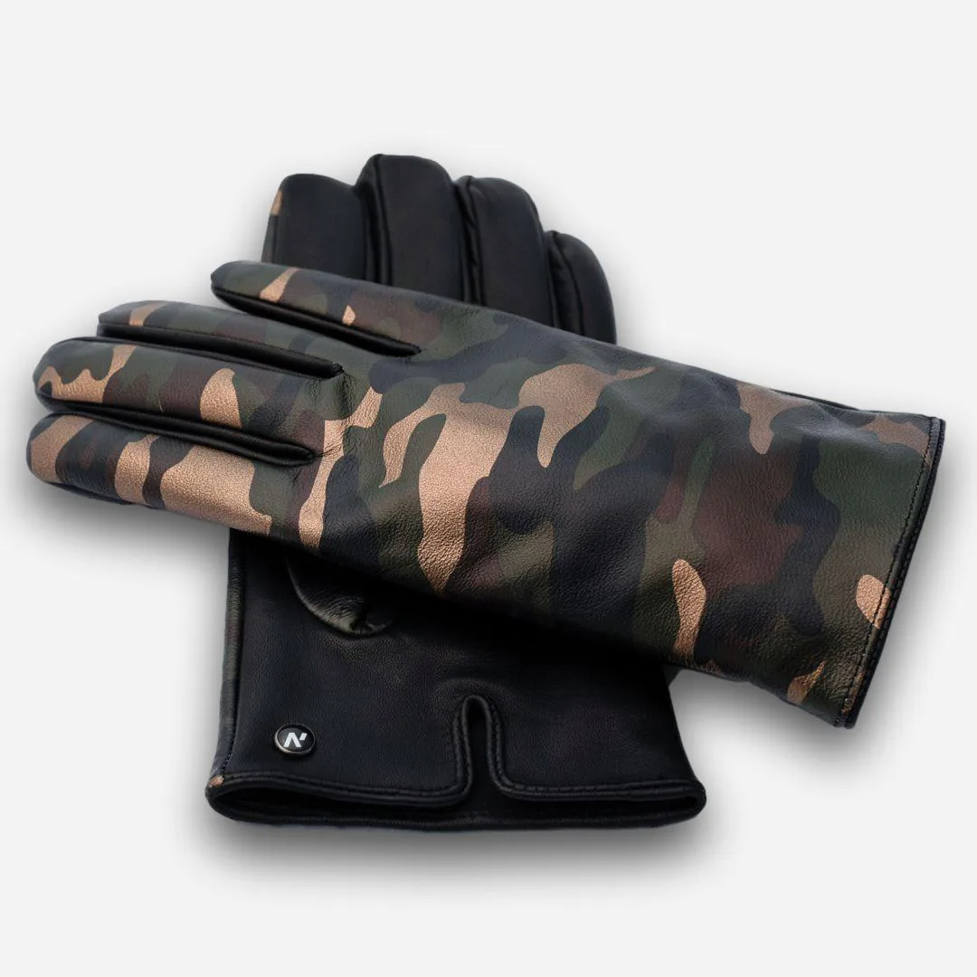 guantes de camuflaje para hombre
