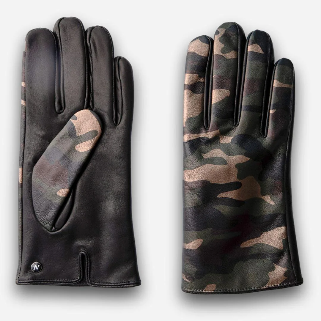 guantes de camuflaje para hombre