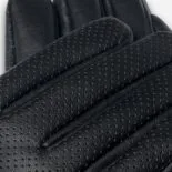 guantes de mujer de ecopiel negros