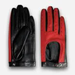 guantes rojos de coche para mujer