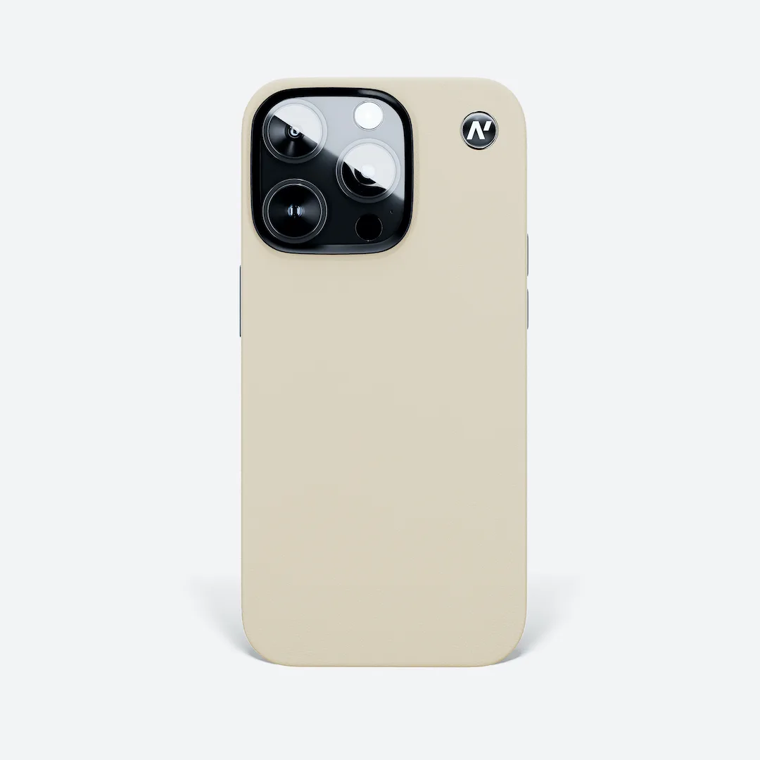 Funda beige para iPhone de Magsafe