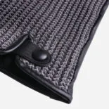 guantes grises para hombre