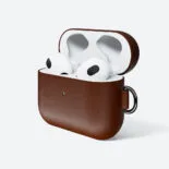 caja de airpods marrón