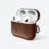 caja de airpods marrón