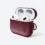 estuche para AirPods burdeos