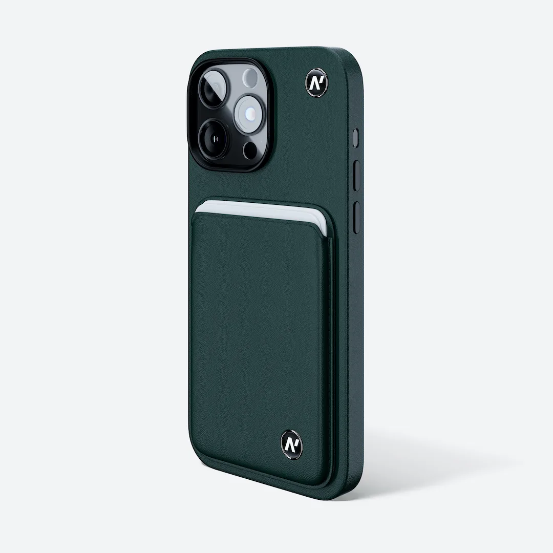 Cartera Magsafe en verde